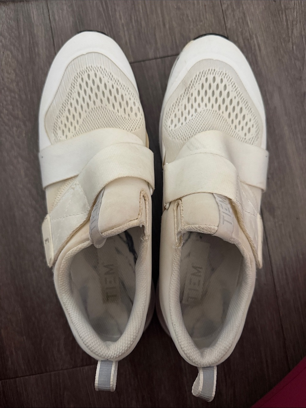 TIEM Slip-On Athletic Sneakers in Cream